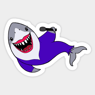 Shark Diva Sticker